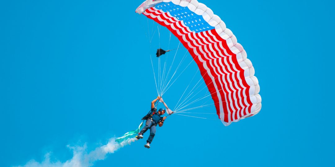 Patriotic Parachute