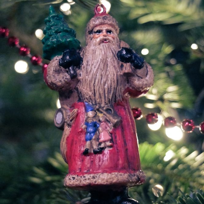 Father Christmas on the Tree