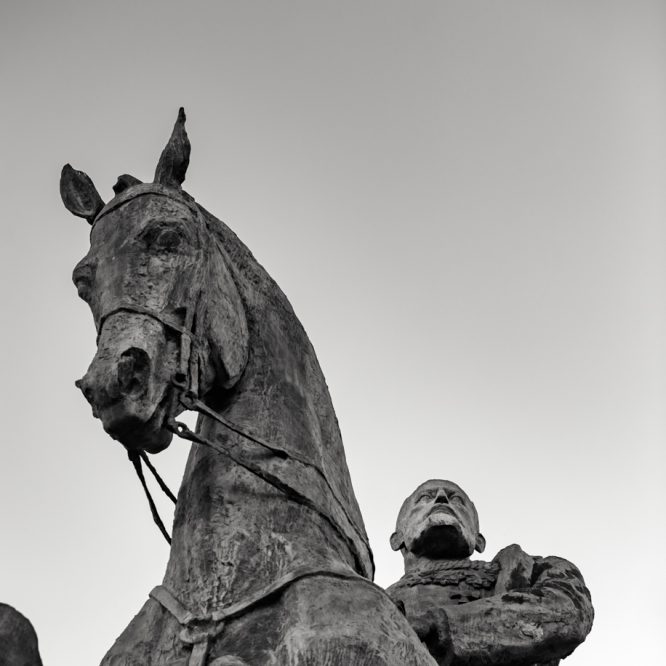 King on Horseback